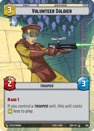 Volunteer Soldier (Hyperspace) (506) - Spark of Rebellion