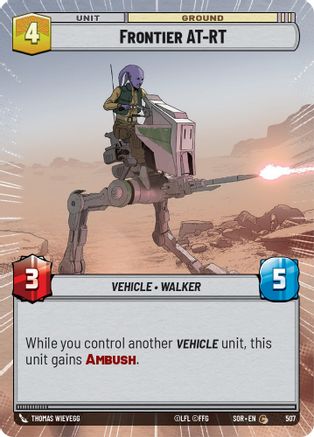 Frontier AT-RT (Hyperspace) (507) - Spark of Rebellion