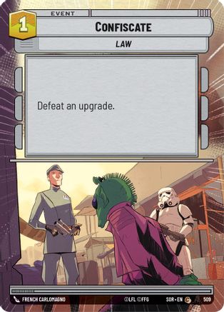 Confiscate (Hyperspace) (509) - Spark of Rebellion
