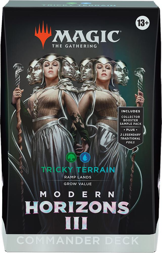 Magic the Gathering - Modern Horizons 3 - Tricky Terrain Commander Deck