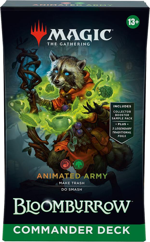 Magic the Gathering - Bloomburrow - Animated Army Commander Deck