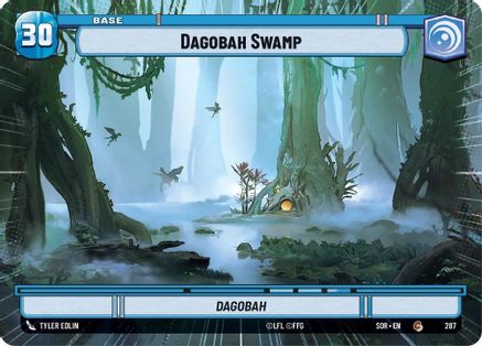Dagobah Swamp // Shield (Hyperspace) (287 // T04) - Spark of Rebellion