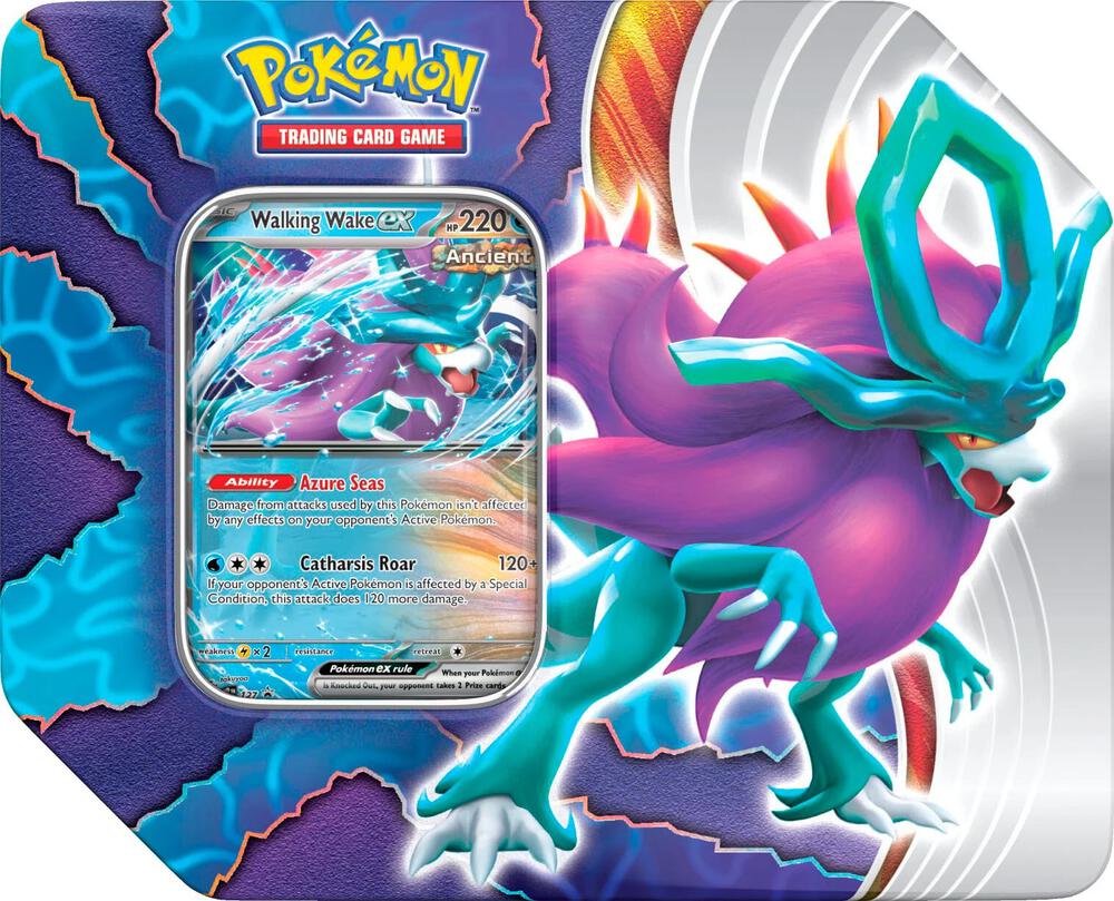 Pokemon - Paradox Clash Tin - Walking Wake