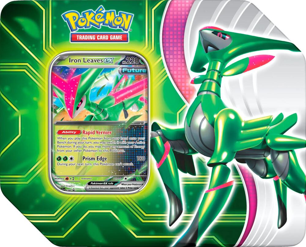 Pokemon - Paradox Clash Tin - Iron Leaves