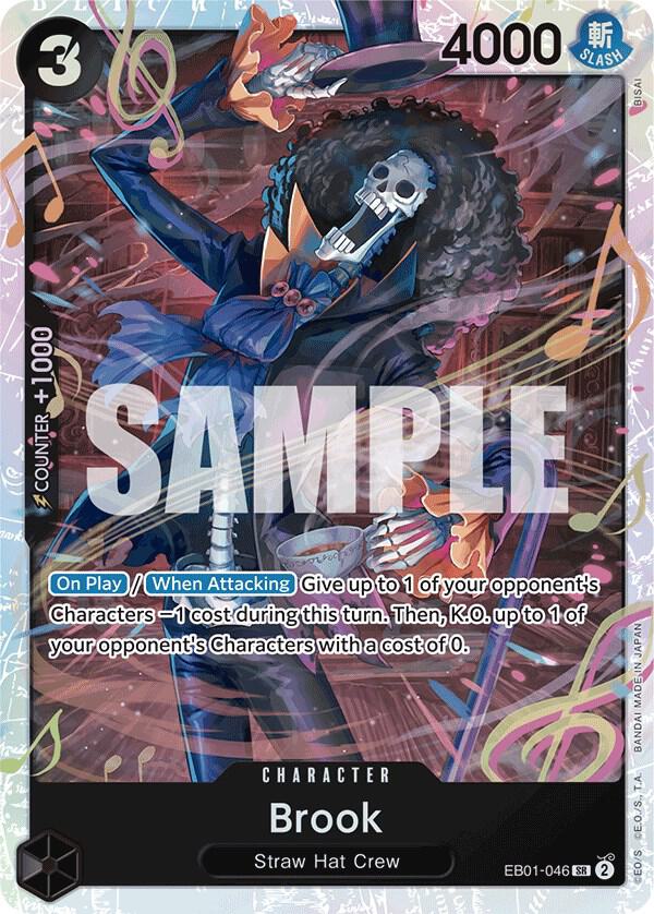 One Piece - Brook (046) - Extra Booster: Memorial Collection (EB-01)