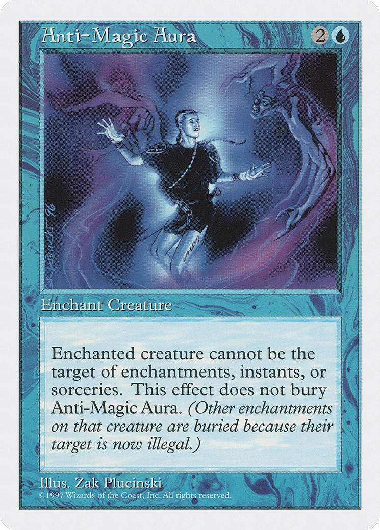 Anti-Magic Aura (5ED-72) - Fifth Edition