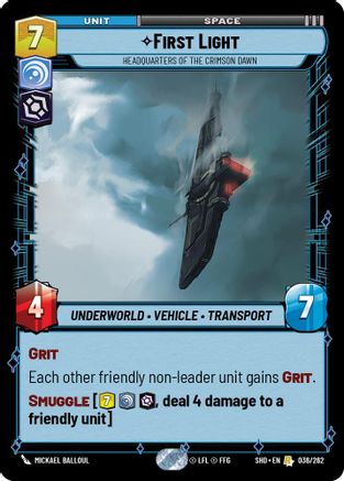 First Light - Headquarters of the Crimson Dawn (036/262) - Shadows of the Galaxy