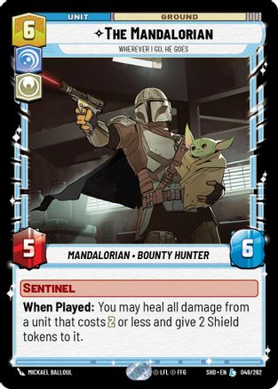 The Mandalorian - Wherever I Go, He Goes (049/262) - Shadows of the Galaxy