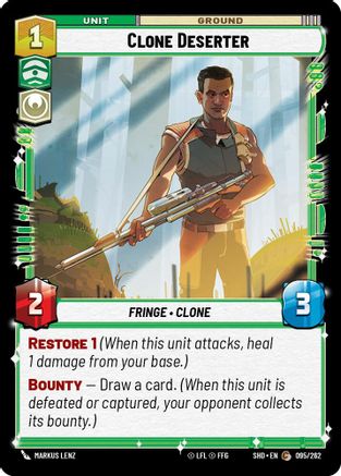 Clone Deserter (095/262) - Shadows of the Galaxy Foil