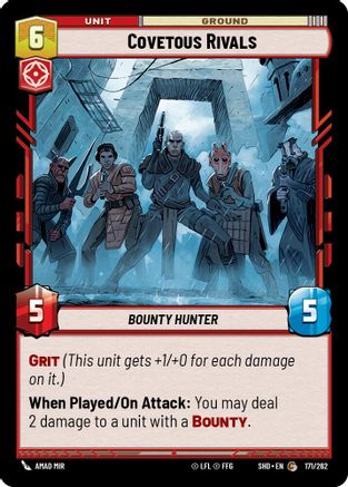Covetous Rivals (171/262) - Shadows of the Galaxy Foil