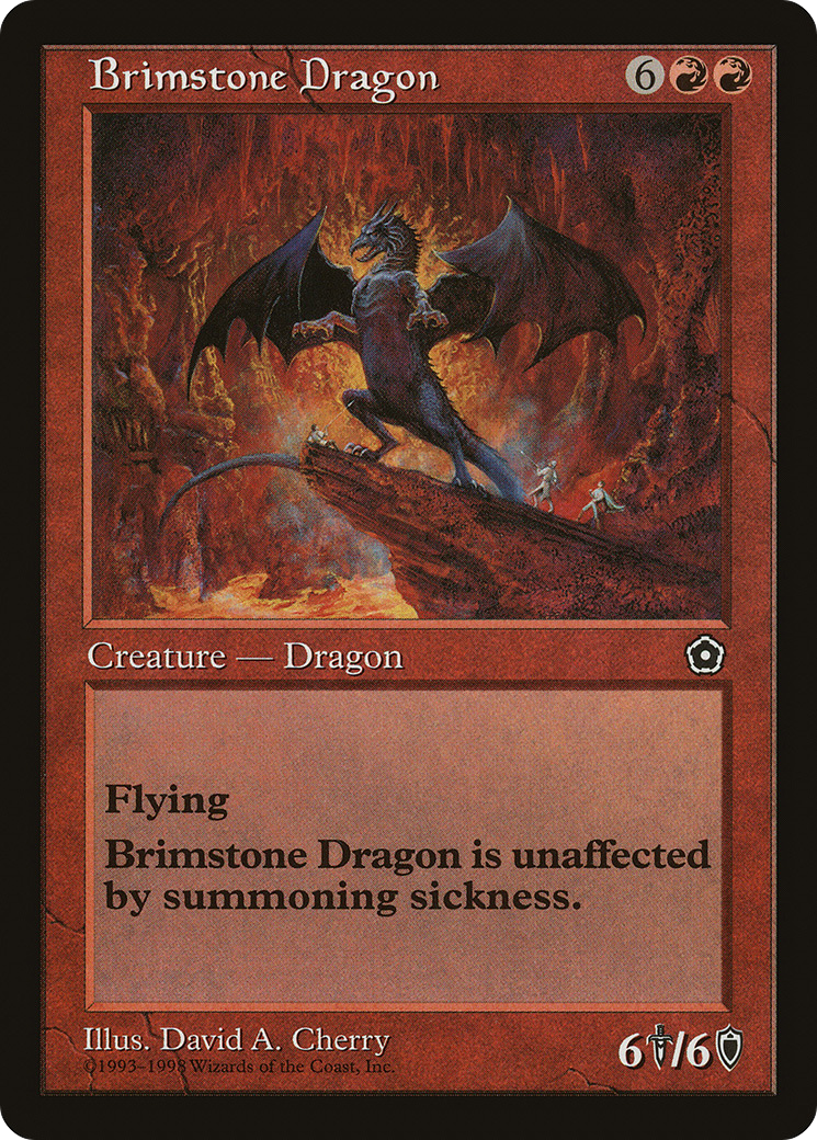 Brimstone Dragon (P02-92) - Portal Second Age