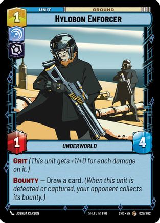 Hylobon Enforcer (027/262) - Shadows of the Galaxy Foil