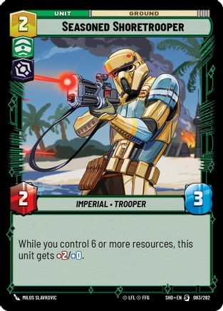 Seasoned Shoretrooper (083/262) - Shadows of the Galaxy