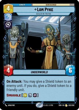 Lom Pyke - Dealer in Truths (032/262) - Shadows of the Galaxy