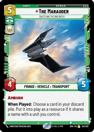 The Marauder - Shuttling the Bad Batch (102/262) - Shadows of the Galaxy