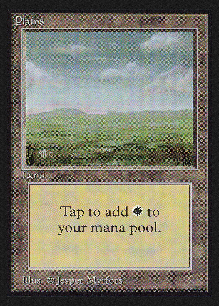 Plains (C) (CE) (CED-291) - Collectors' Edition