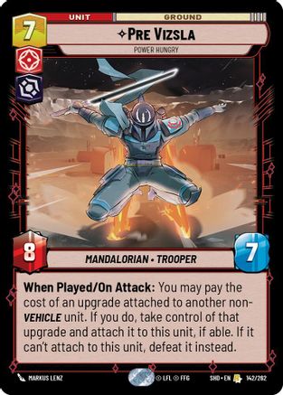 Pre Vizsla - Power Hungry (142/262) - Shadows of the Galaxy