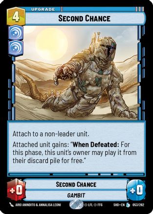 Second Chance (053/262) - Shadows of the Galaxy Foil