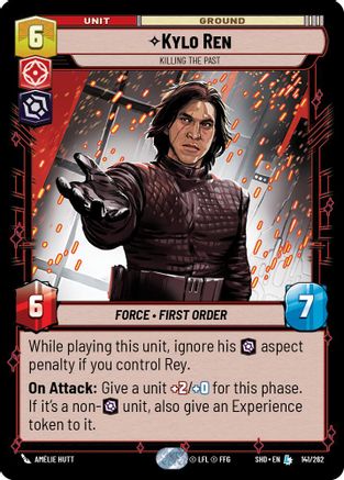 Kylo Ren - Killing the Past (141/262) - Shadows of the Galaxy Foil