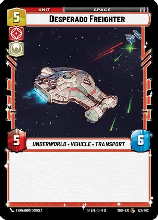 Desperado Freighter (152/262) - Shadows of the Galaxy