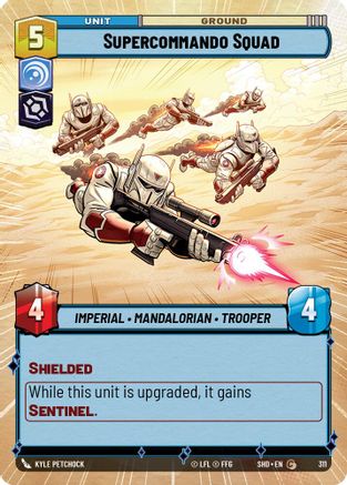 Supercommando Squad (Hyperspace) (311) - Shadows of the Galaxy Foil