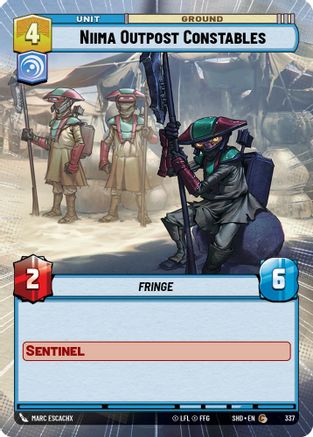 Niima Outpost Constables (Hyperspace) (337) - Shadows of the Galaxy