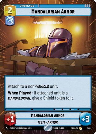 Mandalorian Armor (Hyperspace) (346) - Shadows of the Galaxy Foil