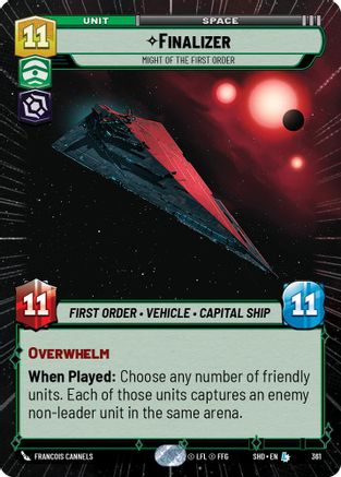 Finalizer - Might of the First Order (Hyperspace) (361) - Shadows of the Galaxy Foil
