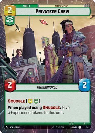 Privateer Crew (Hyperspace) (382) - Shadows of the Galaxy Foil
