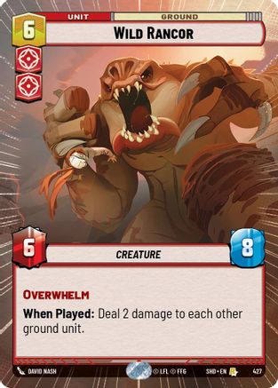 Wild Rancor (Hyperspace) (427) - Shadows of the Galaxy