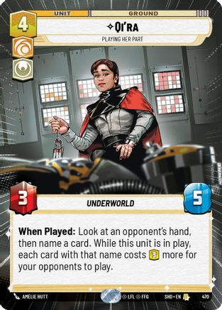Qi'ra - Playing Her Part (Hyperspace) (470) - Shadows of the Galaxy