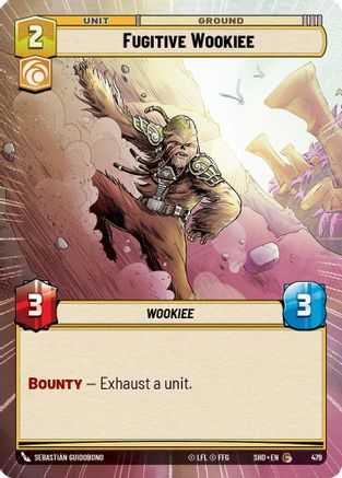 Fugitive Wookiee (Hyperspace) (479) - Shadows of the Galaxy