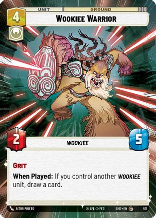 Wookiee Warrior (Hyperspace) (511) - Shadows of the Galaxy