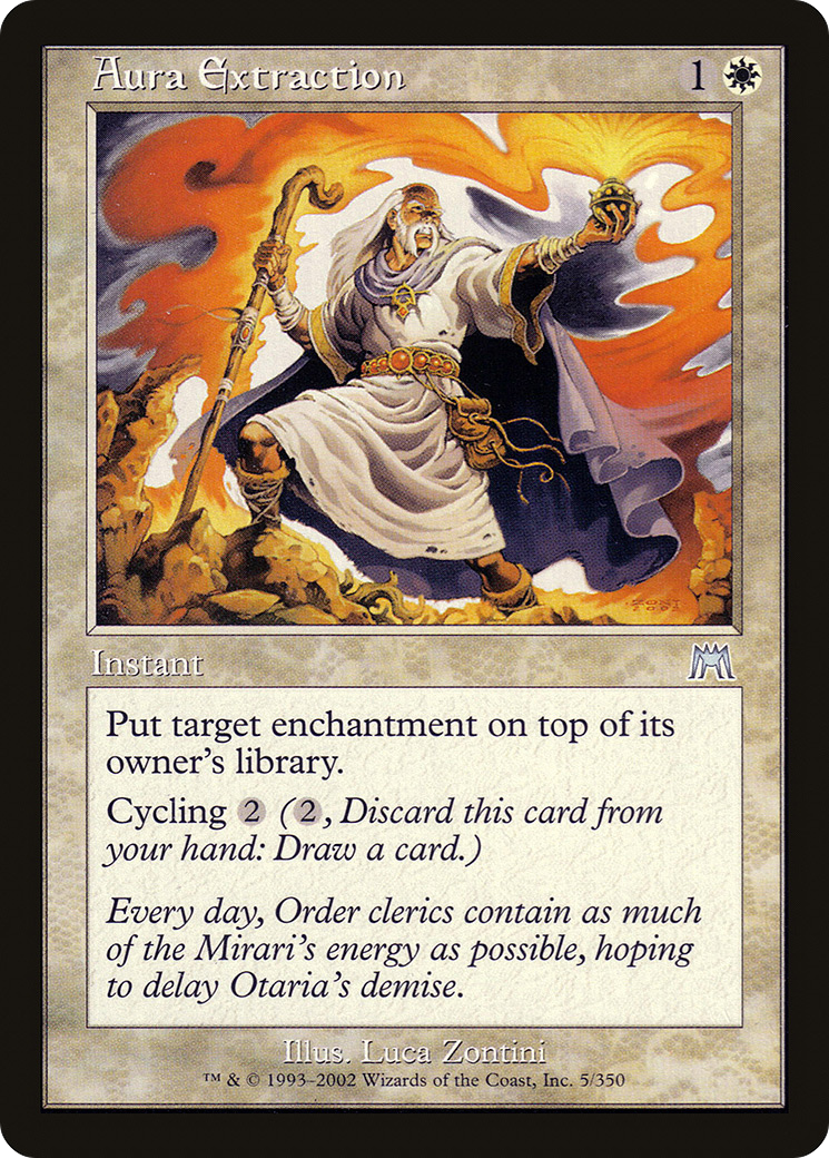 Aura Extraction (ONS-005) - Onslaught Foil