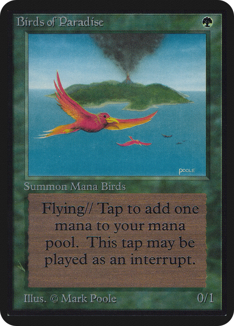 Birds of Paradise (LEA-186) - Limited Edition Alpha