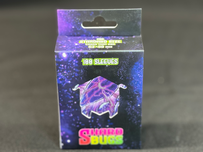 Foiled Shard Card Sleeves - Luna