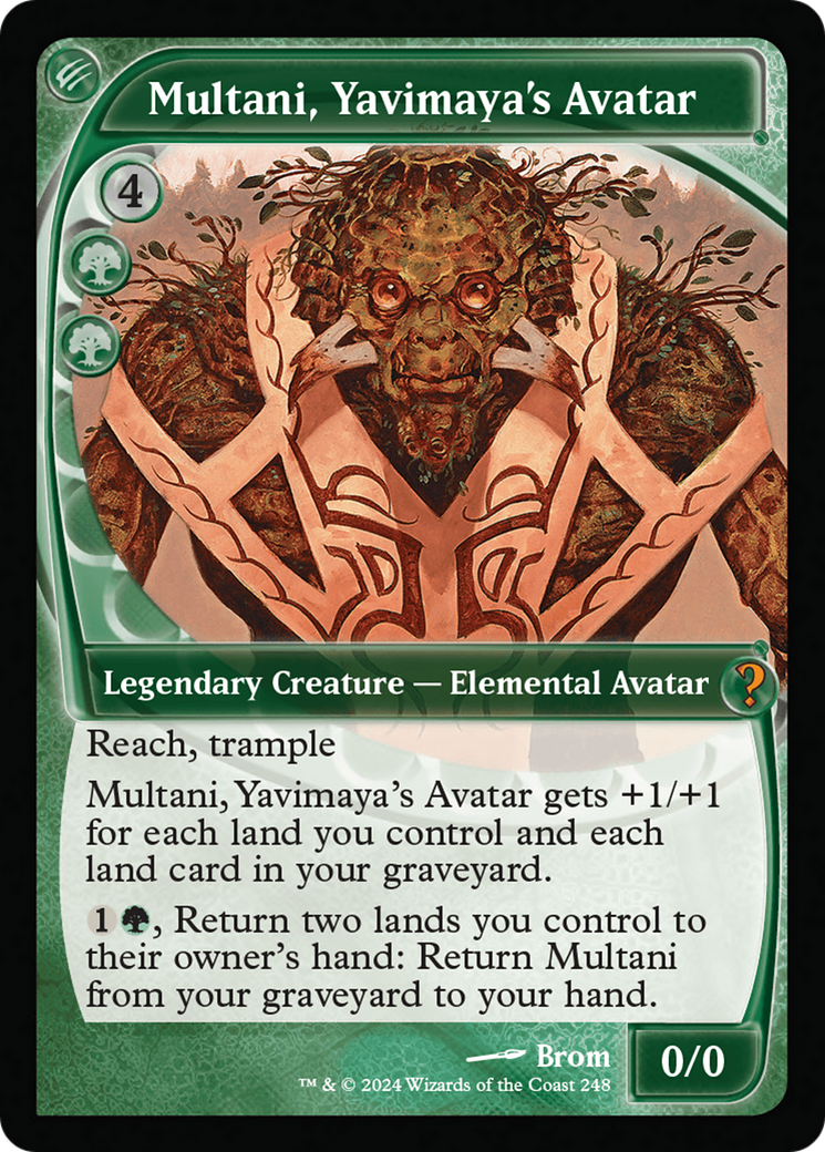 Multani, Yavimaya's Avatar (MB2-248) - Mystery Booster 2 Foil