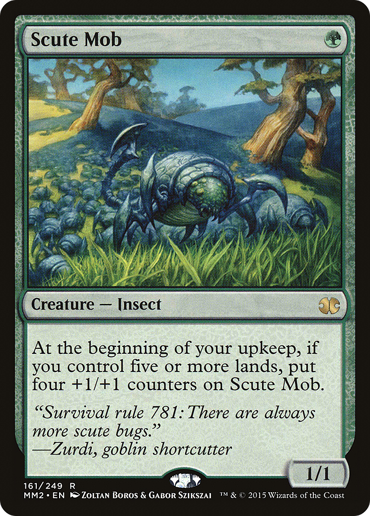 Scute Mob (MM2-161) - Modern Masters 2015