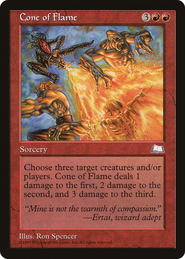 Cone of Flame (WTH-95) - Weatherlight