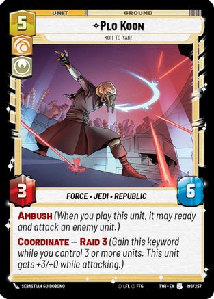 Plo Koon - Koh-to-yah! (196/257) - Twilight of the Republic