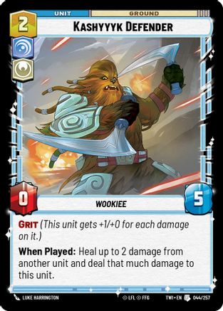 Kashyyyk Defender (044/257) - Twilight of the Republic Foil