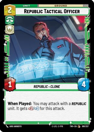 Republic Tactical Officer (091/257) - Twilight of the Republic