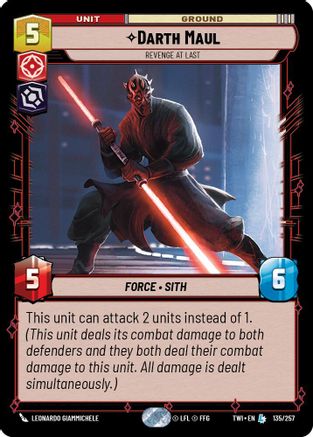 Darth Maul - Revenge at Last (135/257) - Twilight of the Republic