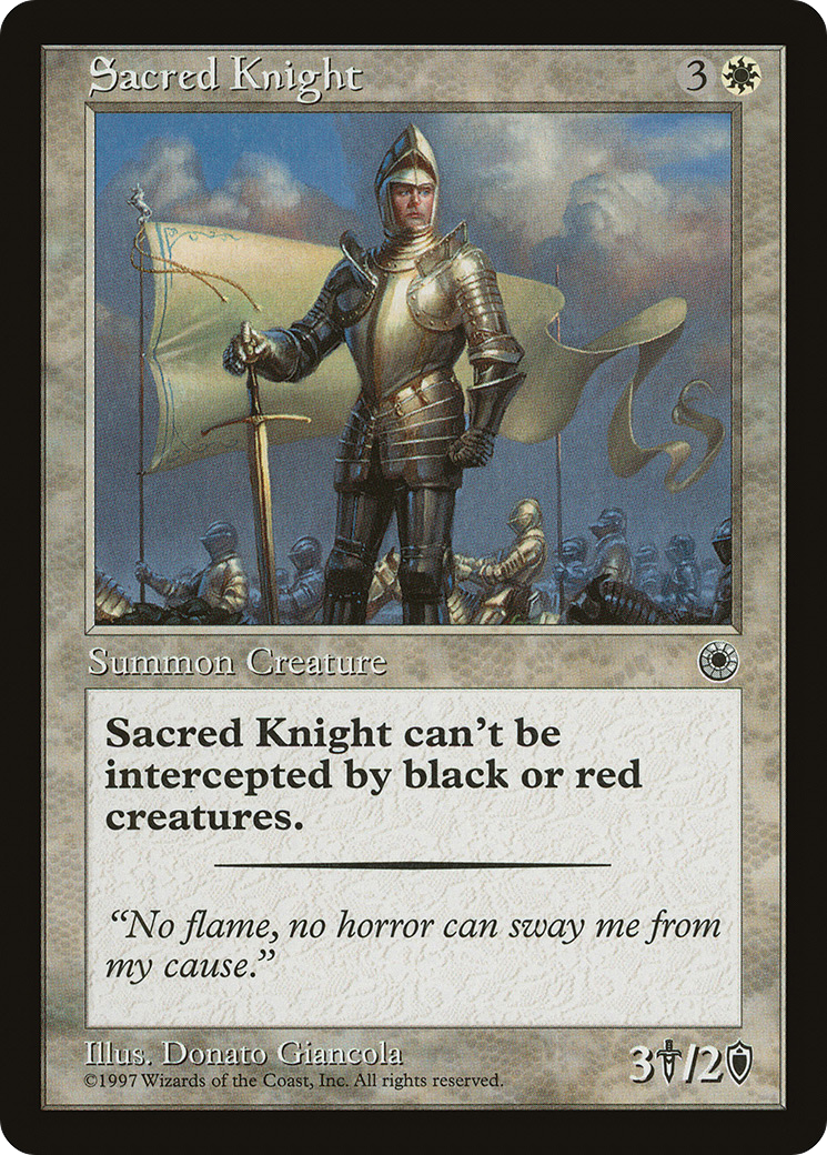 Sacred Knight (POR-24) - Portal