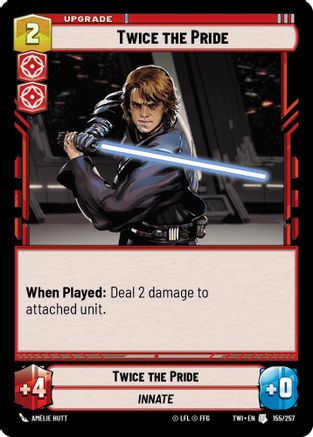 Twice the Pride (155/257) - Twilight of the Republic Foil