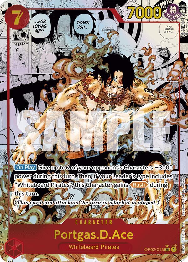 One Piece - Portgas.D.Ace (Manga) - Premium Booster The Best (PRB-01)