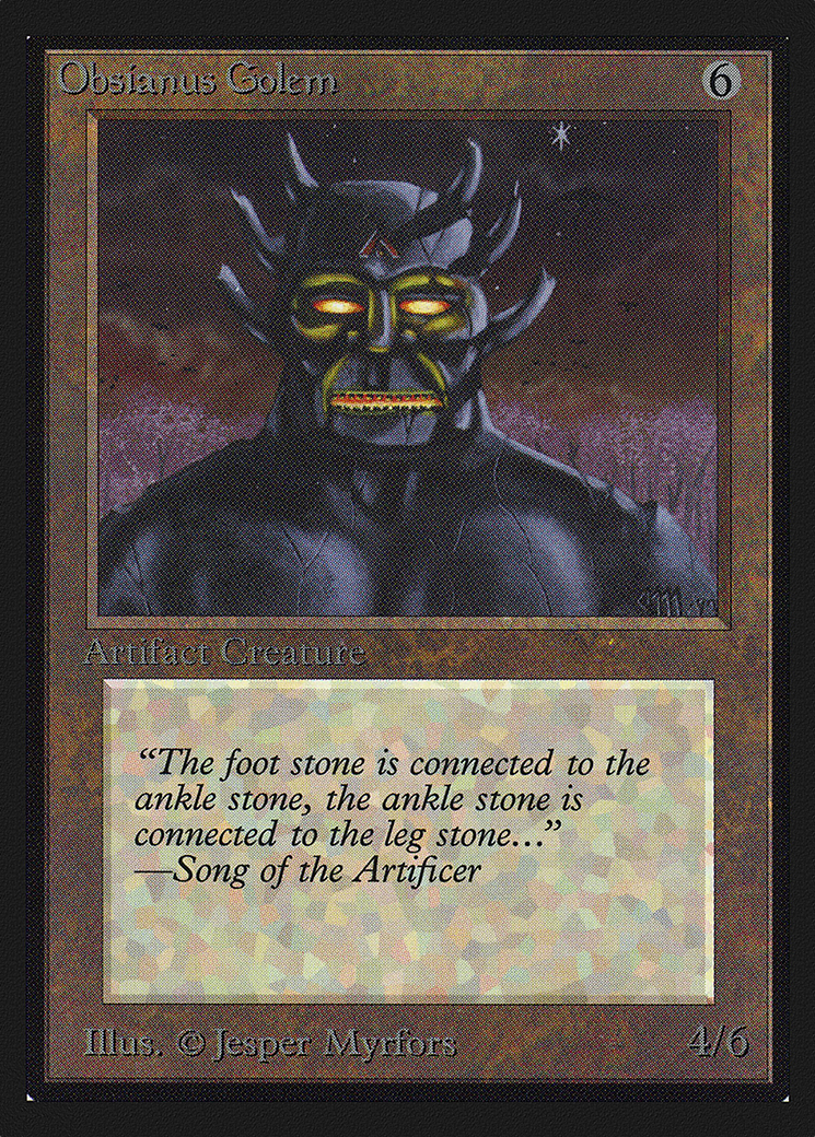 Obsianus Golem (CE) (CED-268) - Collectors' Edition