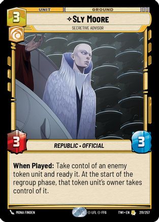 Sly Moore - Secretive Advisor (211/257) - Twilight of the Republic