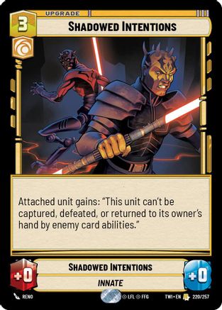 Shadowed Intentions (220/257) - Twilight of the Republic