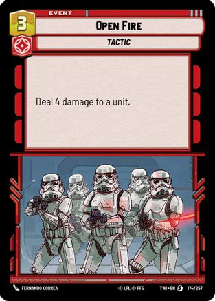 Open Fire (174/257) - Twilight of the Republic